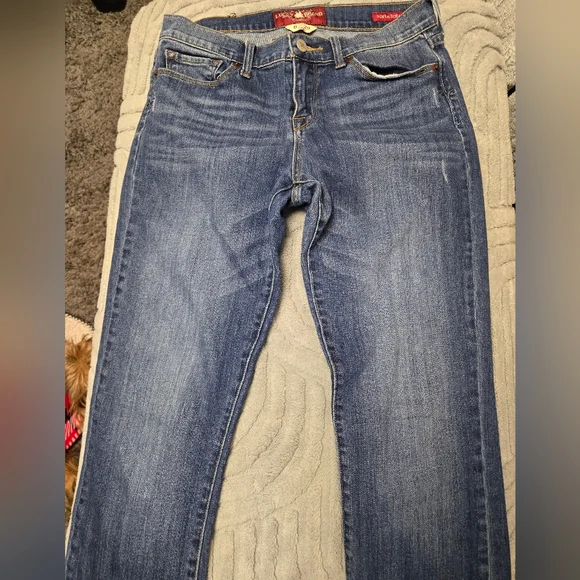 Lucky Brand Women's Blue Denim Jeans Size 8 Sophia Straight 8/29 Long - Picture 6 of 6